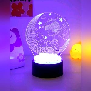 Angel design night light lamp 💡